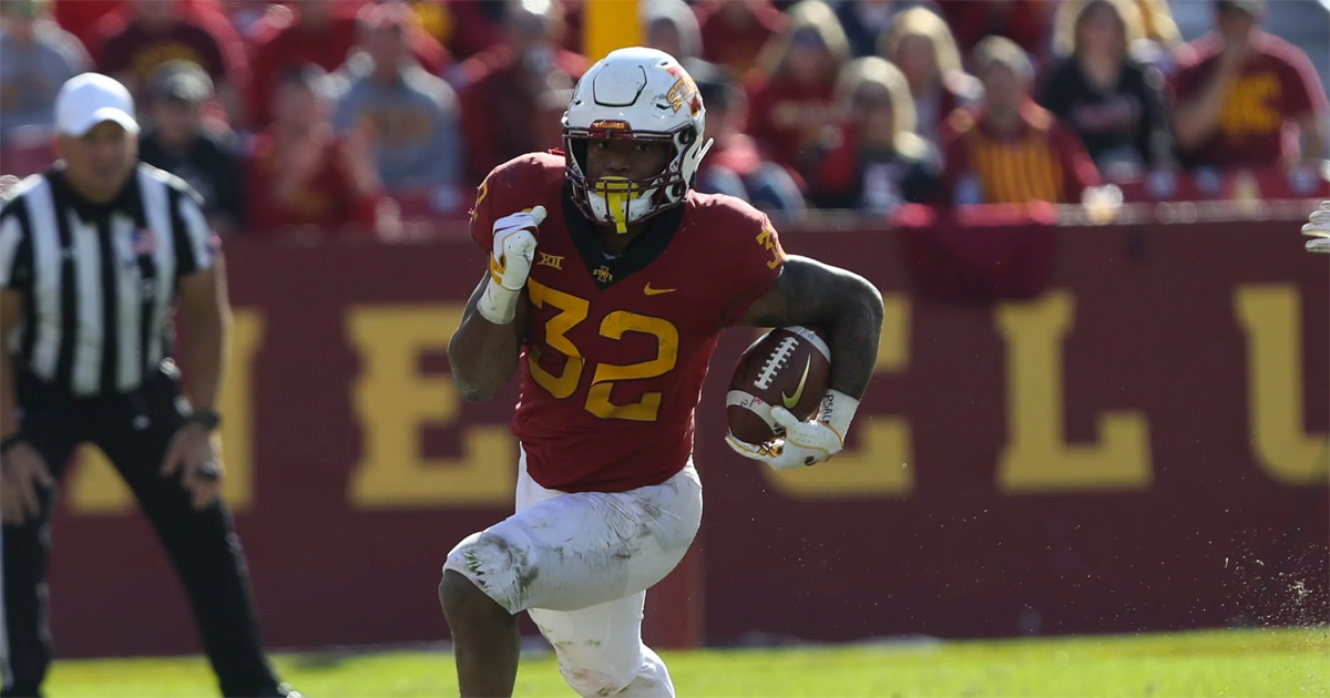 Bears select Iowa State RB David Montgomery in third round of 2019 NFL Draft