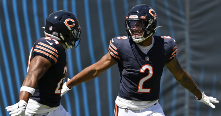 Khalil Herbert and DJ Moore