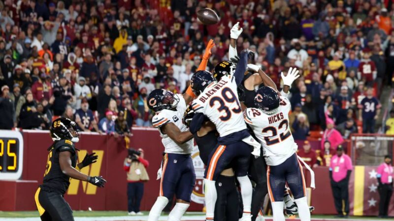 Bears defense Hail Mary